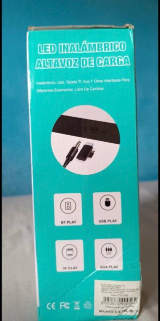 Reloj BaiHuo MY-7284 LED Carga Inalámbrica