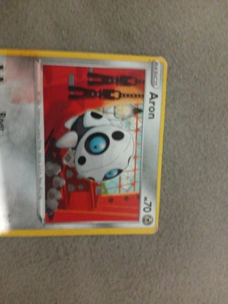 Carta Pokémon Aron Básico PS70 Original