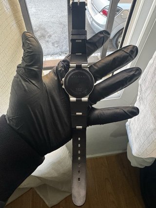 Reloj Bvlgari Aluminium Negro/Plata