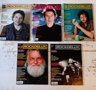 5 revistas Rockdelux nº 251,253,254,256,257 sin CD