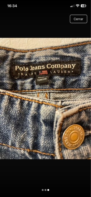 Vaqueros Polo Ralph Lauren Vintage mujer