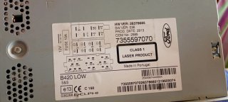Radio CD Ford Ka 2013
