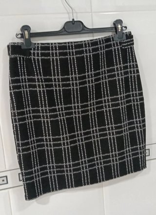 Falda de cuadros Talla 40