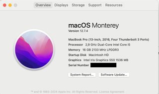 MacBook Pro 13 2017 Touch Bar A1706 Bat nueva