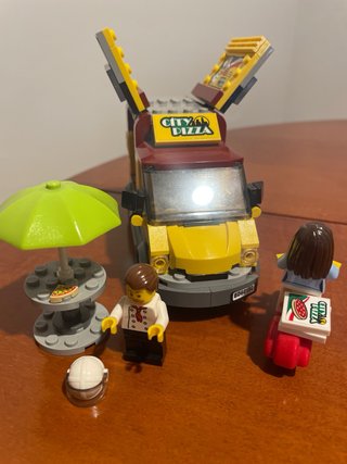 Lego Set 60150 Pizzeria Completo con Instrucciones