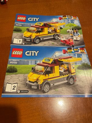 Lego Set 60150 Pizzeria Completo con Instrucciones