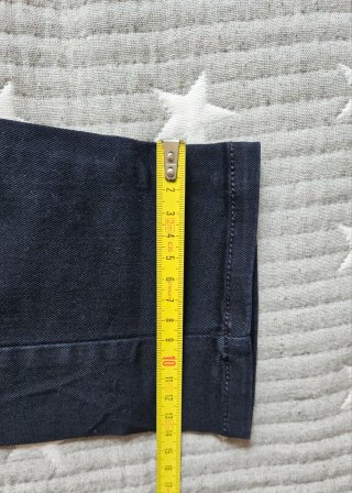 Pantalón ajustado mujer azul marino HyM Talla 36