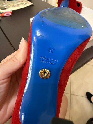 Scarpe Loriblu rosse Made in Italy