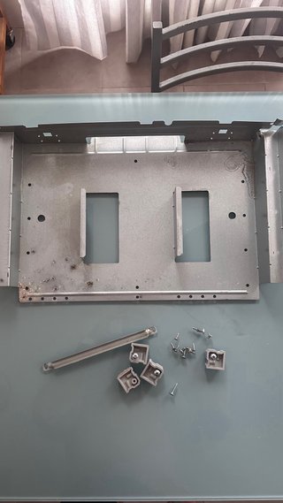Microondas LG con embellecedor