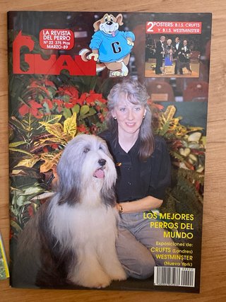 Lote 5 Revistas GUAU Vintage (Coleccionismo Canino