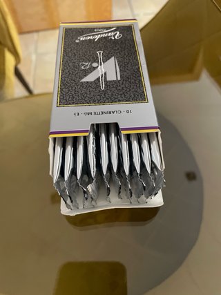 Vandoren 10 Cañas Clarinete Mib-Eb 3 1/2