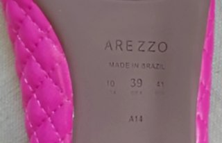 Bailarinas rosas Arezzo