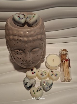 Quemador de Wax Melts Buda