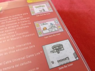 Pokémon Edición Roja. Rep.