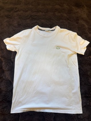 Camiseta Lacoste Blanca