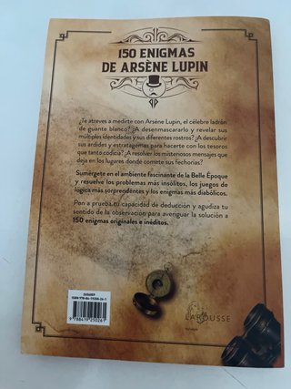 Libro de acertijos de Arsène Lupin