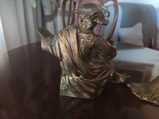 Figura Bronce Velázquez Vintage Artista