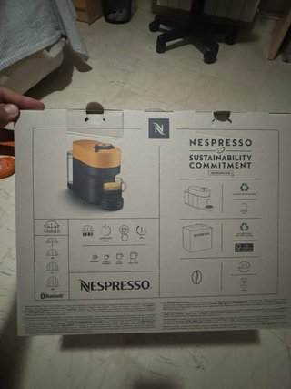 Cafetera Nespresso Vertuo Pop Azul Celeste