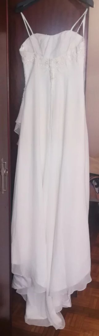 Vestido de Novia Novissima Talla 38 Brillo