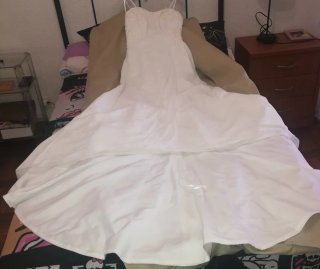 Vestido de Novia Novissima Talla 38 Brillo