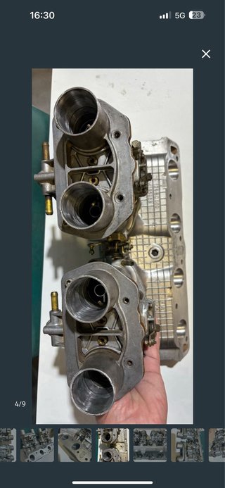 Carburatori Weber 40 Fiat 124 Doppio Corpo