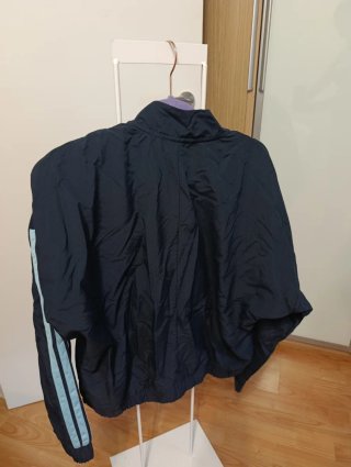 Chaqueta Adidas Azul y Blanca