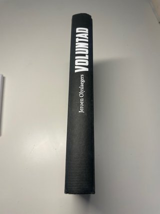 Libro Voluntad de Jeroen Olyslaegers