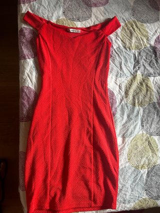 Vestido Bershka Rojo
