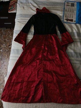 Disfraz Vampira Niña Talla 10-12