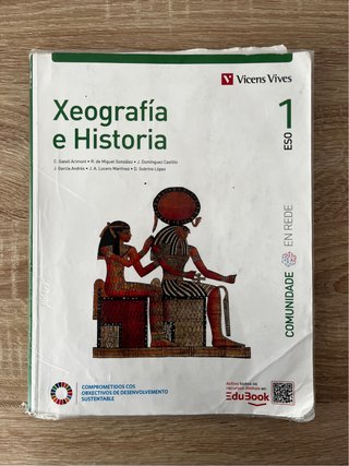 Libro de Historia de 1º ESO.