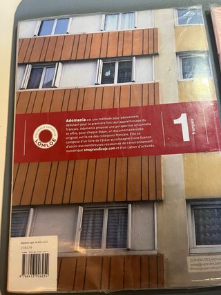 Adomania, Français A1.1, 1 ESO. Livre de l'élève