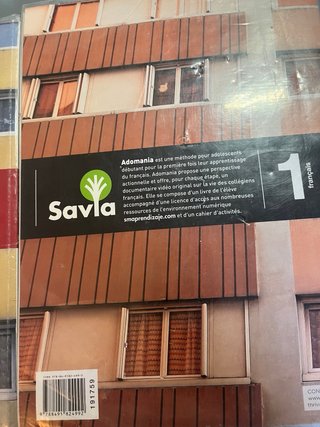 Adomania, Français A1.1, 1 ESO. Livre de l'élève