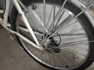 Bicicleta  CONOR de paseo blanca
