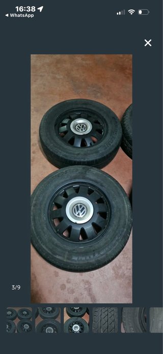 Llantas Volkswagen T4 y ruedas Precio negociable.
