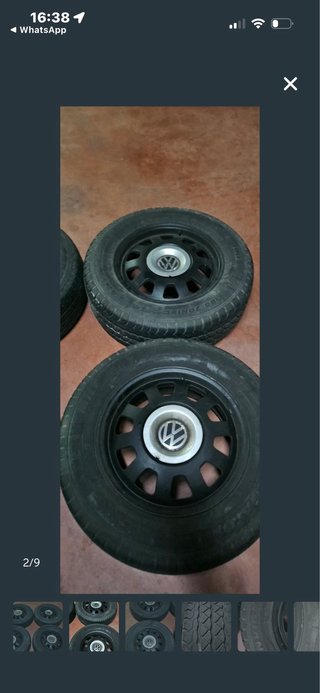 Llantas Volkswagen T4 y ruedas Precio negociable.