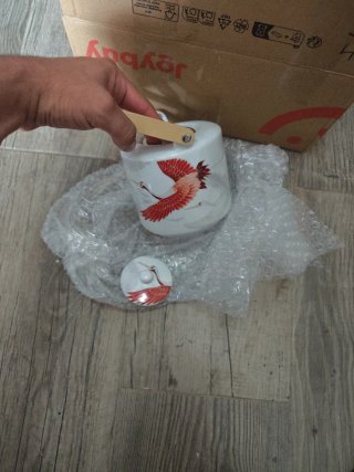 Tetera Japonesa Porcelana Grulla 1L