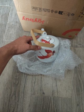 Tetera Japonesa Porcelana Grulla 1L