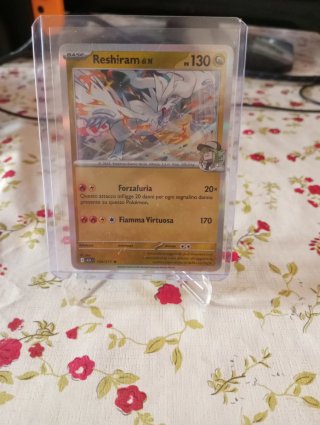 Carta Pokémon Zekrom di N 155/217, Reshiram