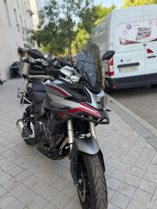 Moto Voge Adventure Gris/Roja