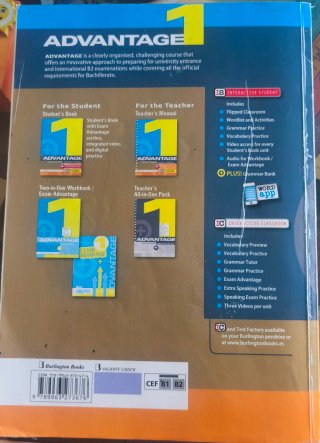 Libros ingles 1 bachillerato ciencias. En mano