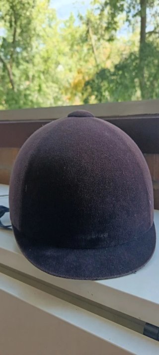Casco hípica infantil negro