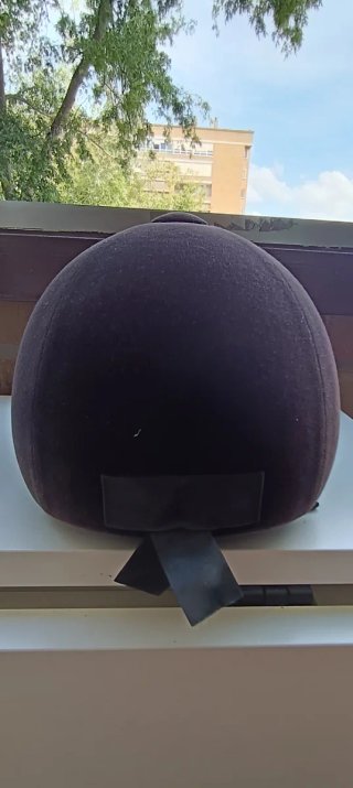 Casco hípica infantil negro