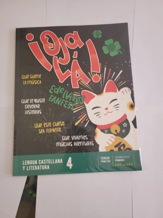Libro Lengua Castellana y Literatura 4 EP.