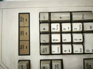 Teclado Mecánico Vintage KME DK-C260 Beige
