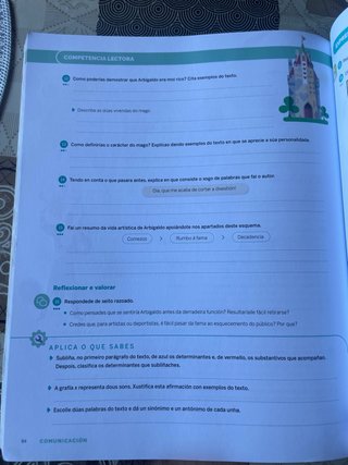 Libro de Lingua Galega e Literatura de 1º ESO.