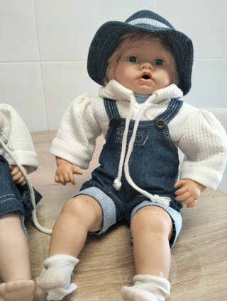Bambole in porcellana vintage