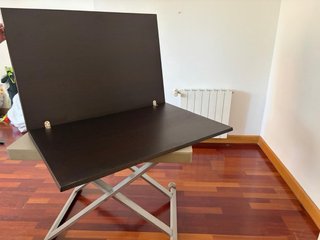 Mesa centro elevable convertible comedor