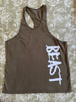 Canottiera palestra BEAST Taglia S