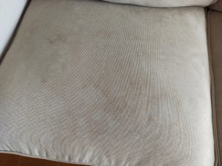 Sofá modular beige tela