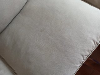 Sofá modular beige tela